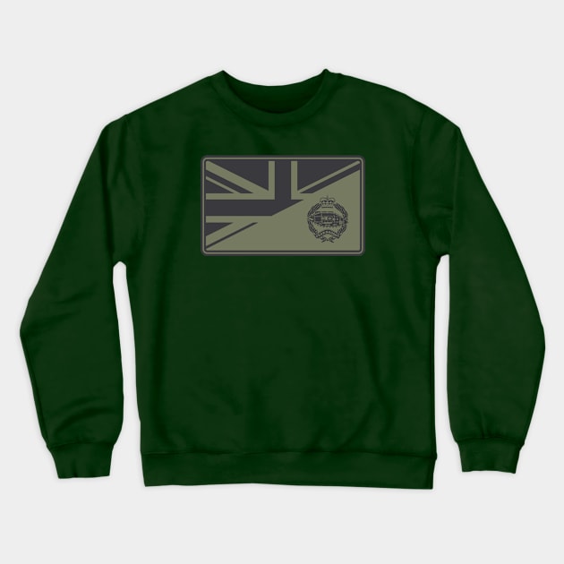 The Royal Tank Regiment (Subdued) Crewneck Sweatshirt by TCP